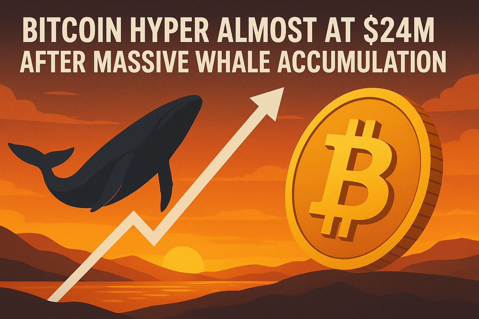 Bitcoin Hyper Almost at $24M After Massive Whale Accumulation