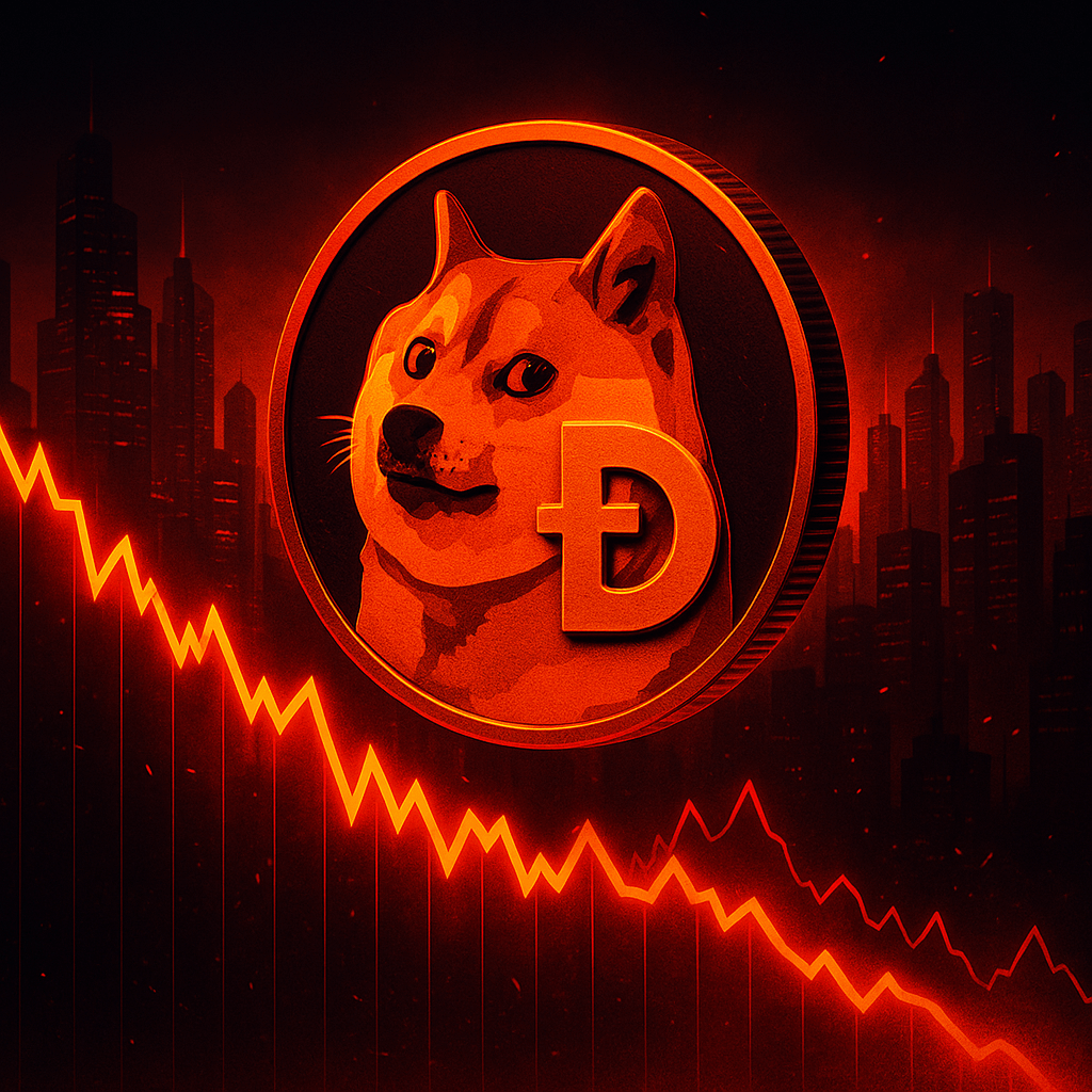 Dogecoin (DOGE) Falls 10% to $0.17 as Whales Dump $74M Despite Nasdaq Merger Hype