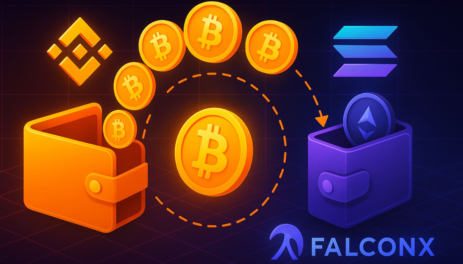 New Wallets Move Over $160M In Bitcoin From Binance And FalconX – Details