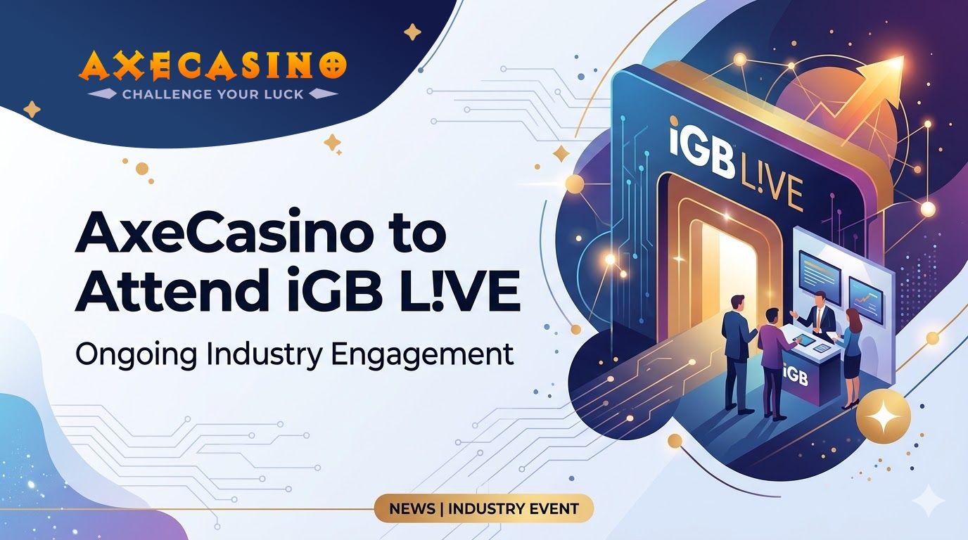AxeCasino To Attend IGB L!VE 2026 Following Front-End Update Focused On Usability And Cross-Device Performance