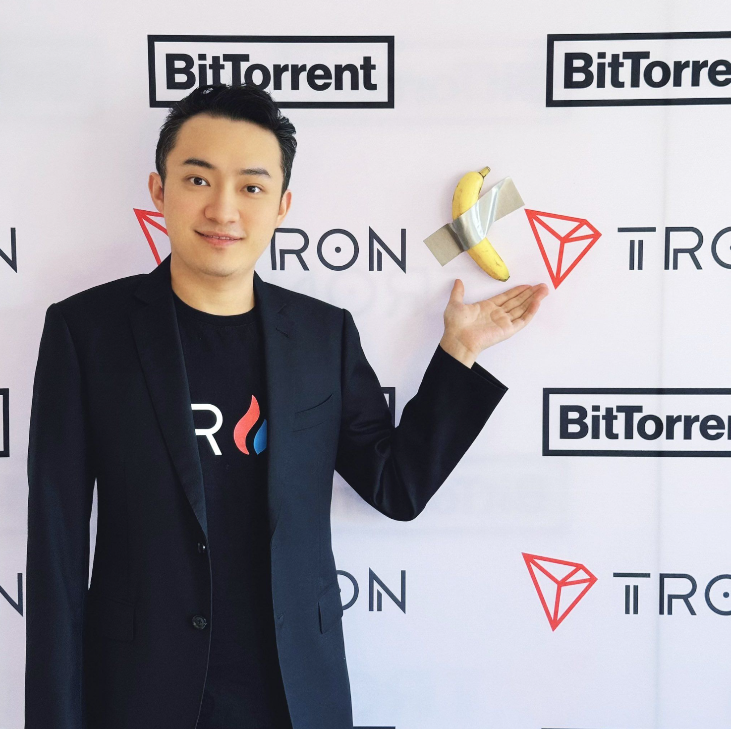 Justin Sun with Comedian Artwork. Source: X (formerly Twitter).