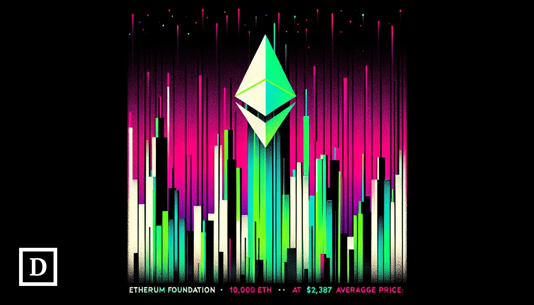 Ethereum Foundation Sells 10,000 ETH to BitMNR at $2,387 Average Price via OTC: Ethereum Foundation
