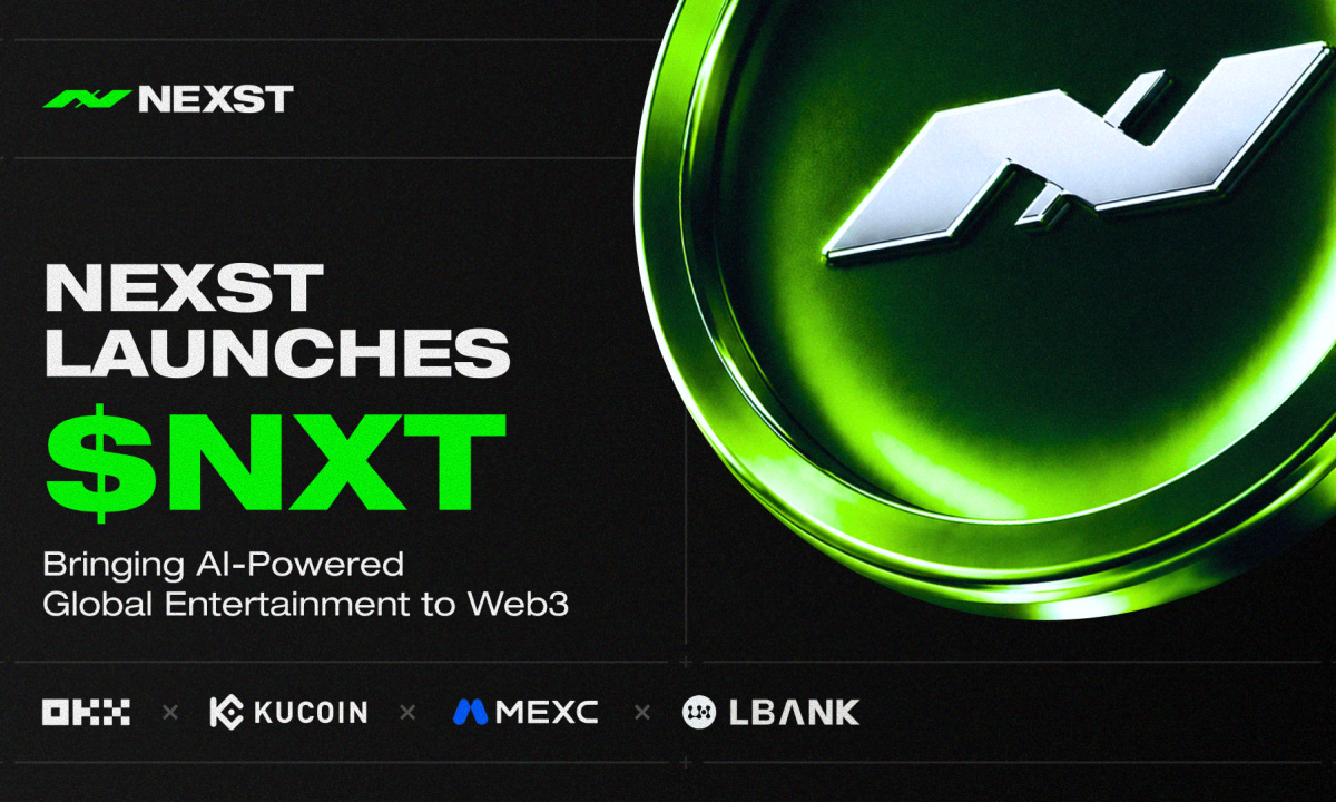 $NXT Launches On OKX Boost, KuCoin, MEXC, And LBank — Bringing AI-Powered Global Entertainment To Web3